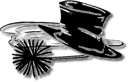 Zylinder mit Sto�besen